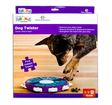 Aktiveringsleke Twister 3 – Utfordrende Puslespill for Hund, Perfekt for Mental Stimulering