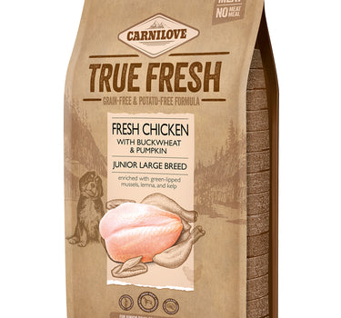 Carnilove Tørrfôr Fresh Kylling – Junior Fôr for Store Raser