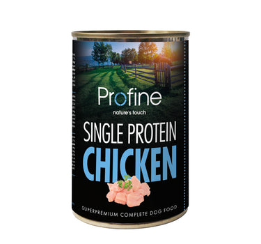 Profine Single protein Kylling 400 g - Våtfôr til hunder