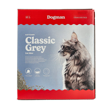 Dogman Kattesand classic grey 10L