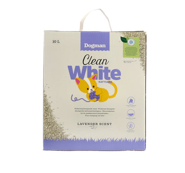 Dogman Kattesand clean white 10L