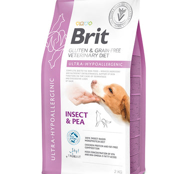 Brit Veterinary Ultra-Hypoallergenisk Tørrfôr til Hund, mot fordøyelsesproblemer