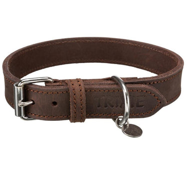 Trixie Rustic Lærhalsbånd til hund