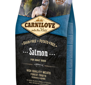 Carnilove Tørrfôr Laks – Naturlig og Sunt Fôr for Voksne Hunder