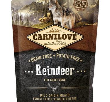 Carnilove Tørrfôr Reinsdyr – Høykvalitets Fôr for Voksne Hunder