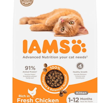 IAMS CAT Vitality Kitten & Junior kylling