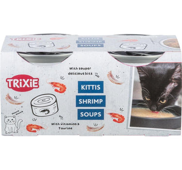 Trixie suppe med kylling og rejer