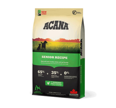 Acana Senior Recipe Tørrfôr – Hundefôr for Eldre Hunder