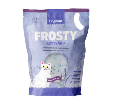 Dogman Kattesand Frosty Lavendel 10L
