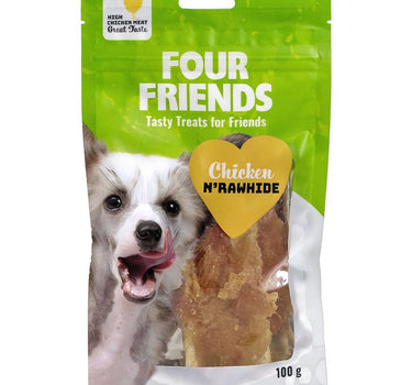 FourFriends Chicken N' Rawhide hundesnacks