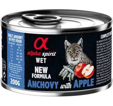 AlphaSpirit CAT Ansjos med rødt eple