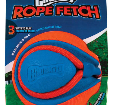 CHUCKIT Rope fetch - ball med tau