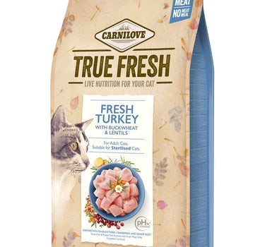 Carnilove Fresh Tørrfôr Kalkun – Naturlig Kattefôr