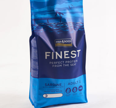 F4D Sardine Adult Large Kibble Tørrfôr – Hundefôr med Sardin
