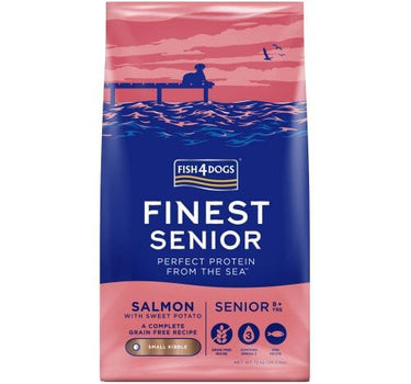 F4D Senior Salmon Tørrfôr – Tilpasset Seniorhunder