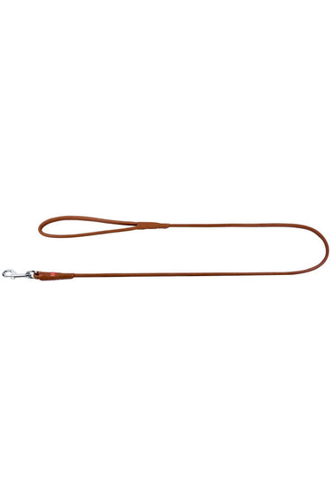 Collar Rundsydd Lærkobbel «Waudog Soft» Brun