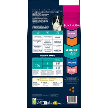 EUKANUBA Adult Medium Breed Kylling - Tørrfôr hund