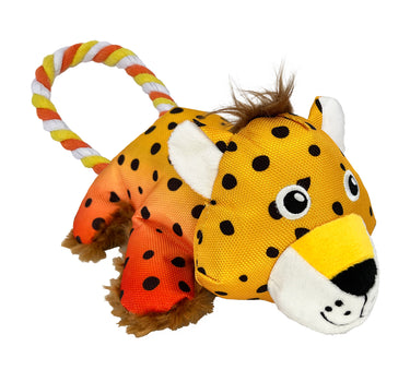 Cozie Tuggz Cheetah – Morsom Tyggeleke i Gepardform for Hund