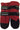 Gresshoppa Fleecesokk Plomme Str 4Pk