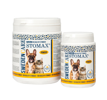Swedencare Stomax Prebiotikapulver for hund og katt