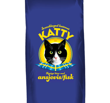 tørrfôr til katter med smak av ansjons
