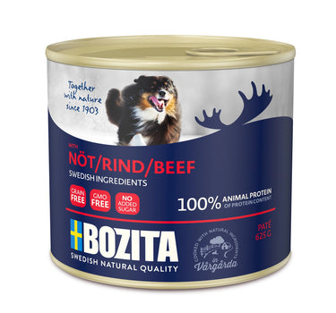 Bozita Paté våtfôr med oksekjøtt 625g