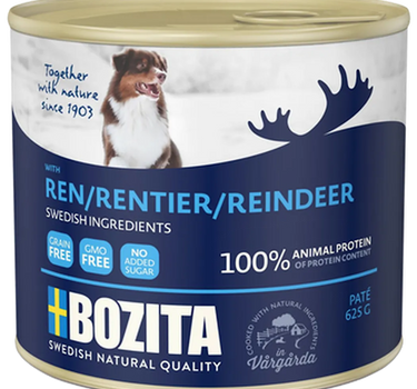 Bozita Paté våtfôr med reinsdyr 625g