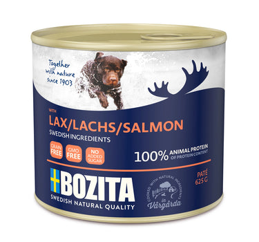 Bozita Paté våtfôr med laks, 625 g
