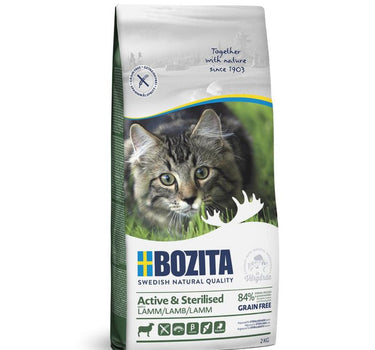 Bozita Active Sterilized Grain Free – Kornfritt Fôr for Aktive Steriliserte Katter