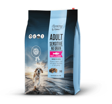 Bozita Robur Adult Sensitive Hundefôr – Laksebasert Fôr for Voksne Hunder med Sensitiv Magesystem