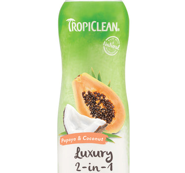 TropiClean Shampo Papaya Coconut 355 ml
