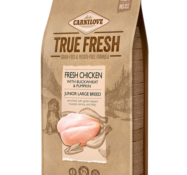 Carnilove Tørrfôr Fresh Kylling – Junior Fôr for Store Raser