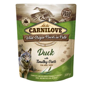 Carnilove Dog Pouch Paté And med Timothy Høy - Våtfôr til hunder 300 g