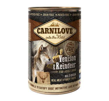 Carnilove Villkjøtt Vilt & Reinsdyr - Våtfôr til hunder 400 g