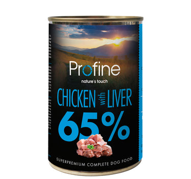 Profine 65% Kylling & Kyllinglever 400 g  - Våtfôr til hunder