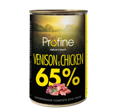 Profine 65 % vilt og kylling 400 g - Våtfôr til hunder