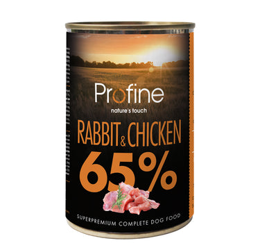 Profine 65 % kanin og kylling 400g  - Våtfôr til hunder
