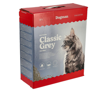 Dogman Kattesand classic grey 10L