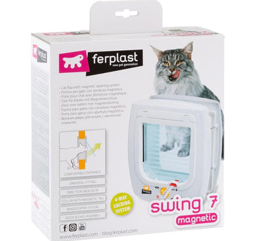 Ferplast Katteluke Swing 7 4veis Magnet