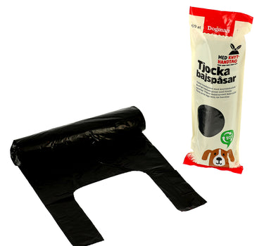 Hundeposer med håndtak 60p