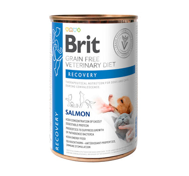 Brit GF Veterinary Diet Recovery – Kornfri Våtfôr for Hund og Katt 400g