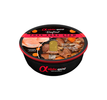 Alpha Spirit Real Food Våtfôr til hunder (griseøre) 280 g