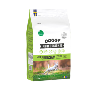 Doggy Proffesional Mini Skånsomt Hundemat 3,75 kg