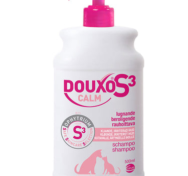 Douxo S3 Calm Shampoo til hund og katt 500 ml