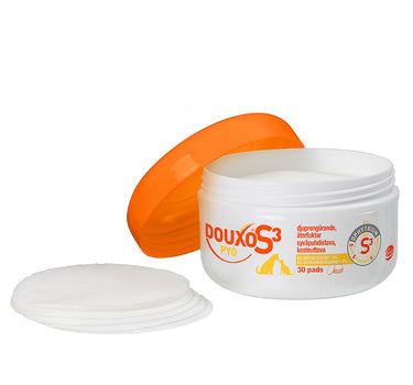 Douxo S3 Pyo Pads 30 stk - Bomullspinner for uren hud