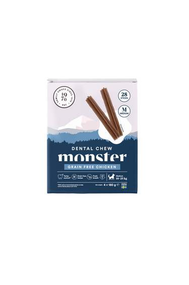 Monster Dog Dental Chew hundesnacks Grain Free Chicken Medium Week