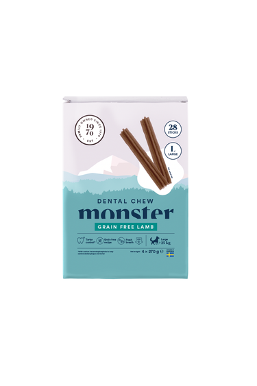 Monster Dog Dental Chew hundesnacks Lamb Small Week
