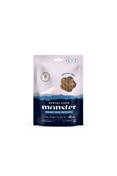 Monster Dog Dental Chew hundesnacks Grain Free Chicken Medium Week