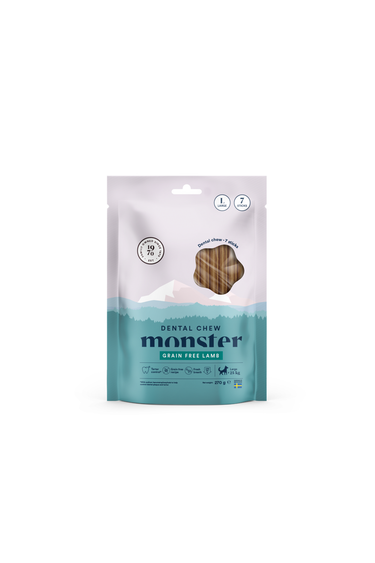 Monster Dog Dental Chew hundesnacks Lamb Small Week