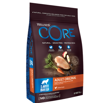 CORE Original Adult – Høykvalitets Hundefôr for Voksne Hunder, Energirikt Fôr